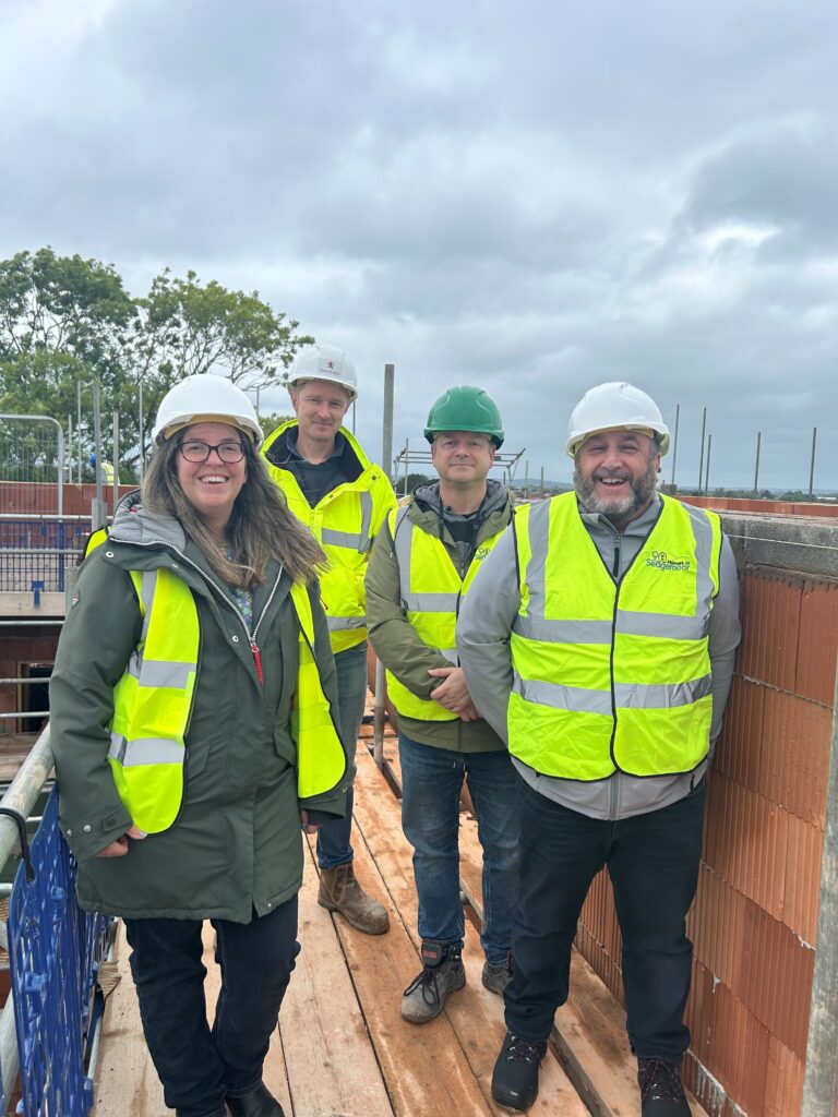 Topping out ceremony at Penlea